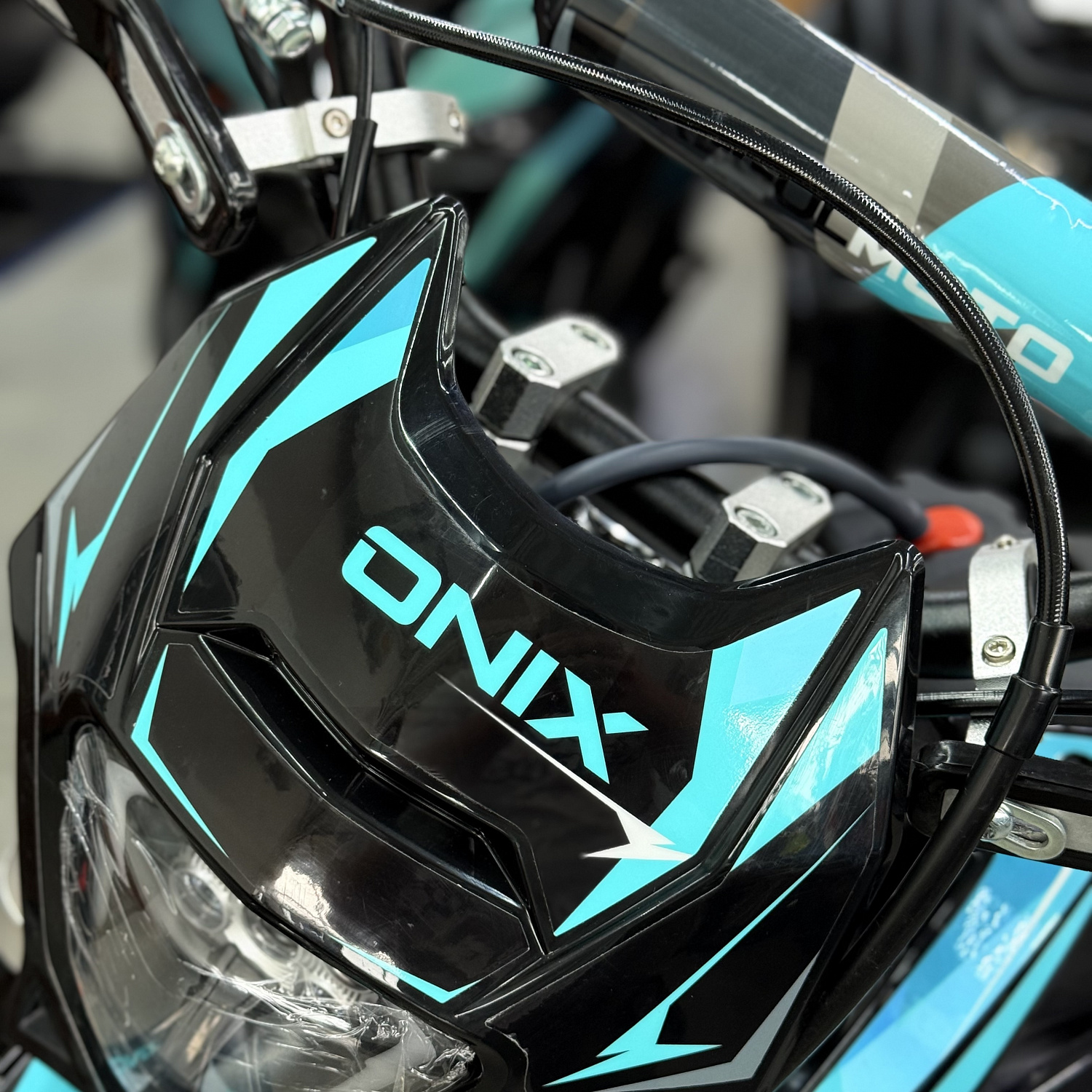 Техника в наличии! Питбайк Regulmoto (Регулмото) ONIX 49 (125) чёрный/синий